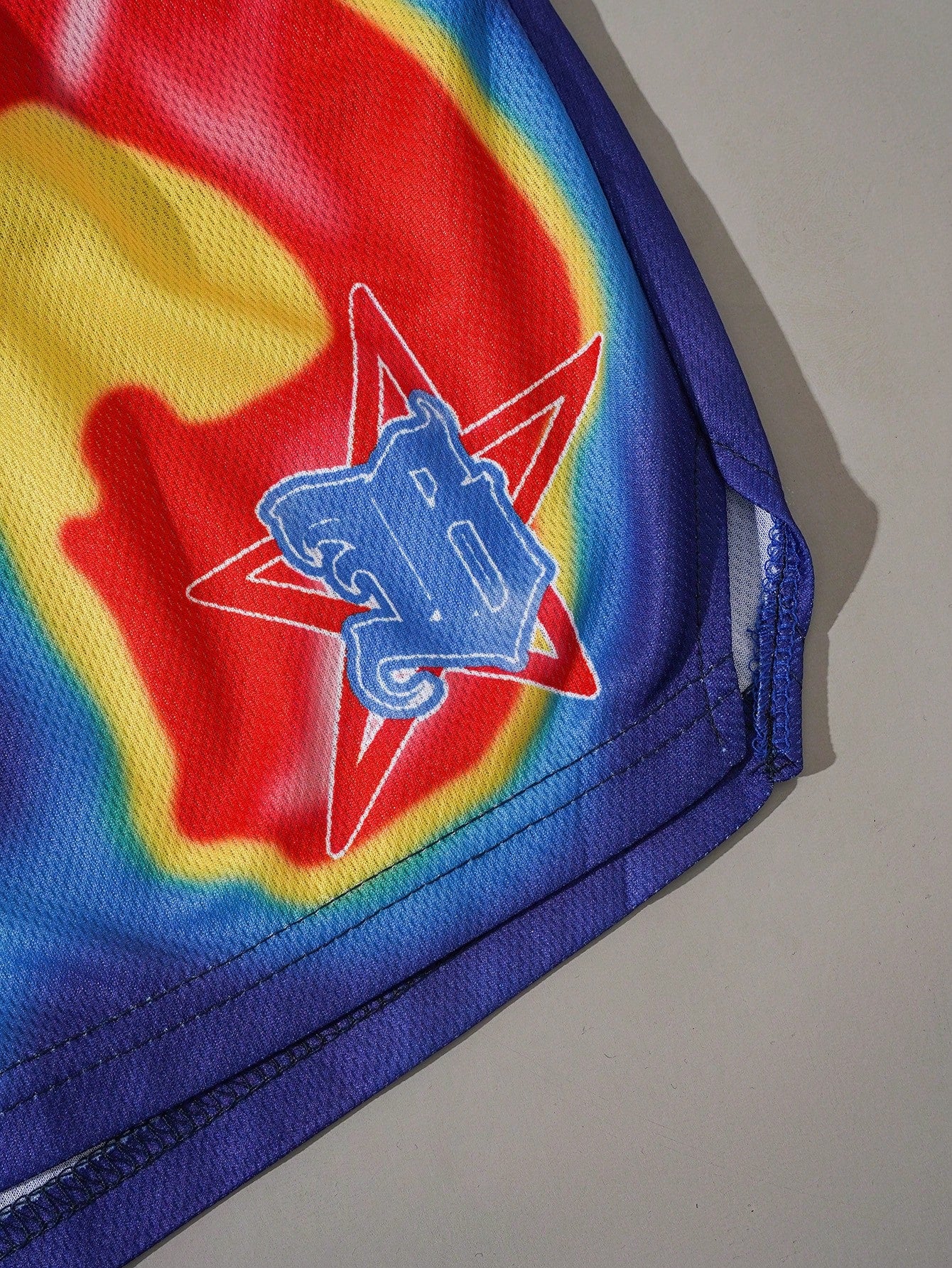 Men's Heat Map Print Mesh Summer Shorts