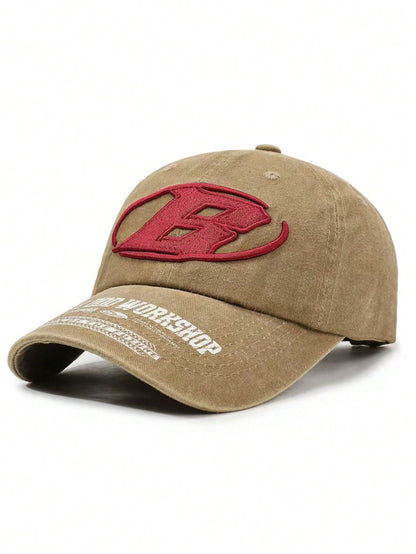 Vintage Distressed American Letter Baseball Cap
