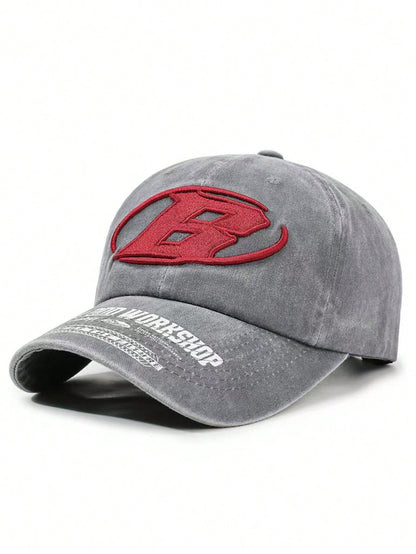 Vintage Distressed American Letter Baseball Cap