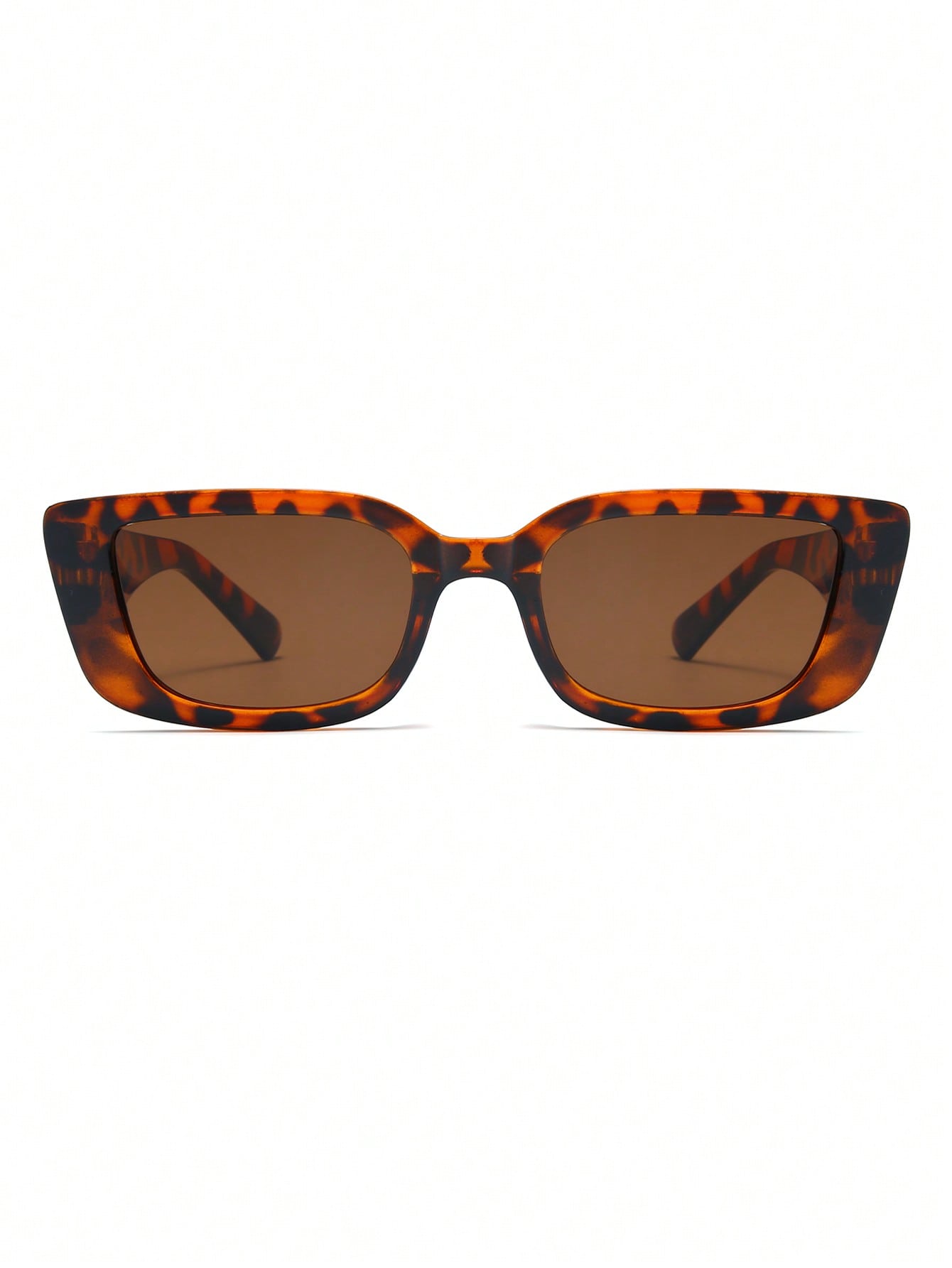 Leopard Print Square Full Frame Retro Street Fashion