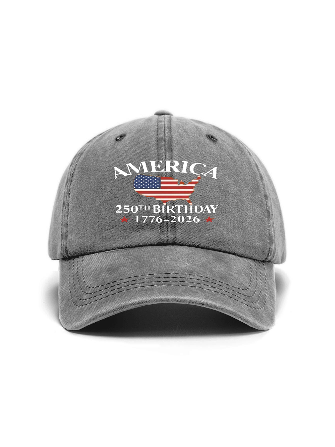 Unisex Vintage Washed Adjustable Trucker Baseball Cap