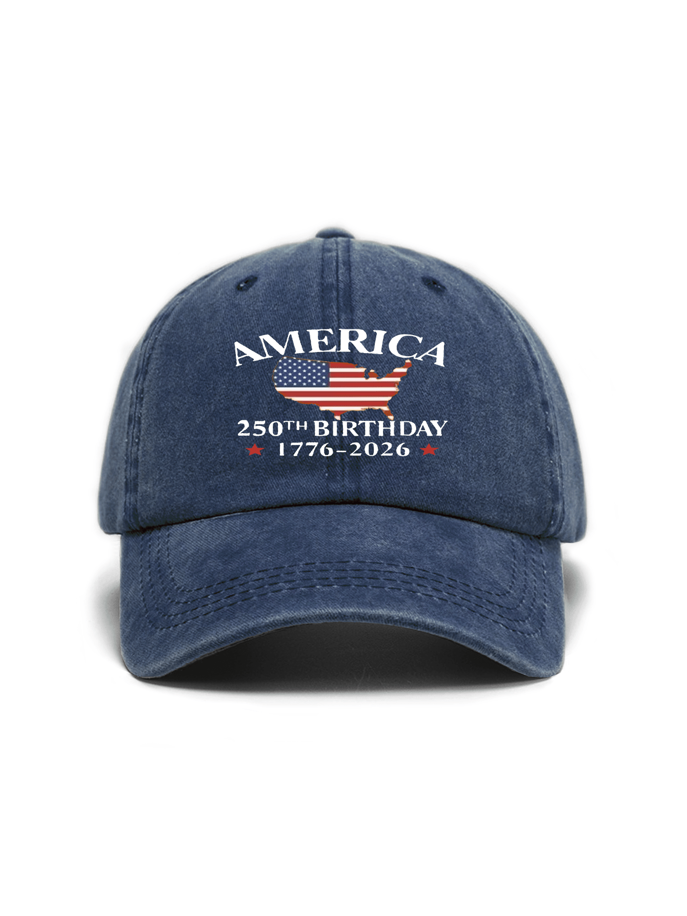 Unisex Vintage Washed Adjustable Trucker Baseball Cap
