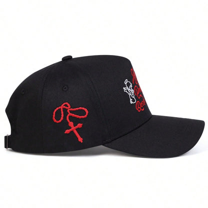 Protejido Angel Embroidered Five-Panel Trucker Hat