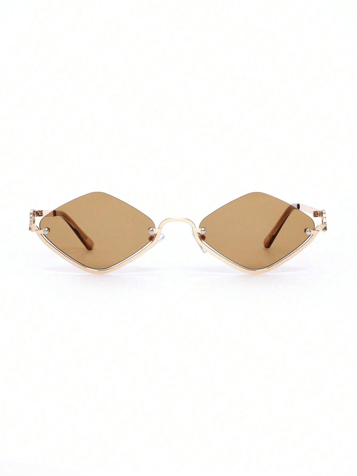 Women’s Metal Half-Frame Square Stylish Eyewear