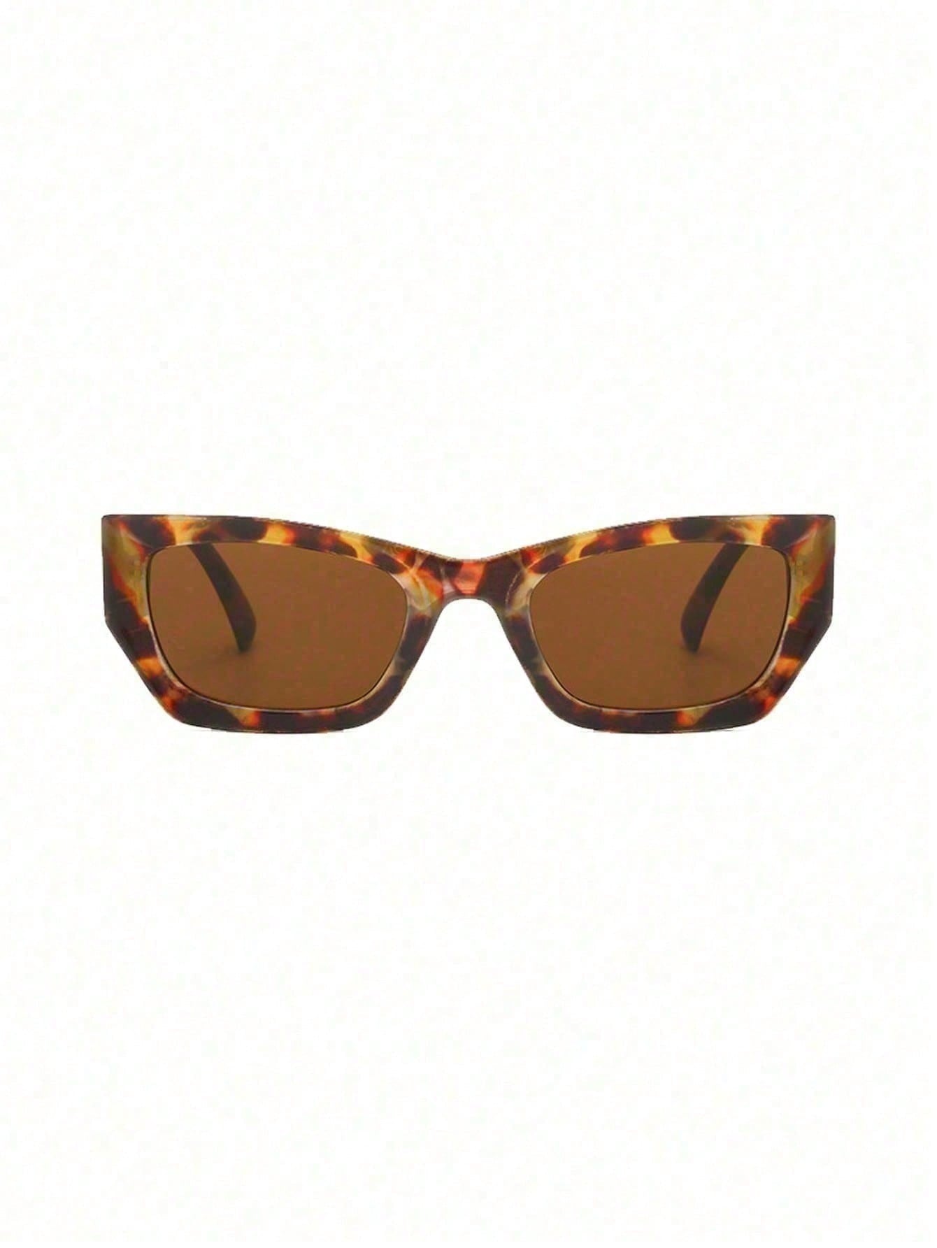 Retro Asymmetrical Cat Eye Fashion Glasses for Women