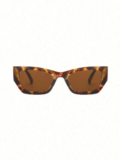 Retro Asymmetrical Cat Eye Fashion Glasses for Women