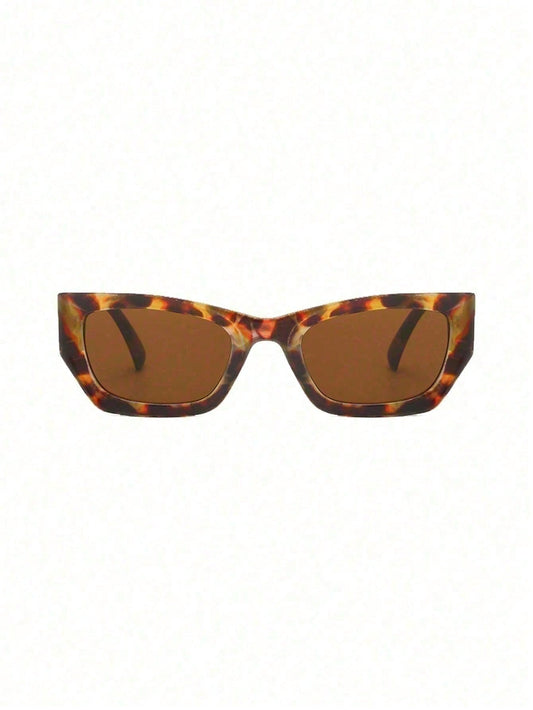 Retro Asymmetrical Cat Eye Fashion Glasses for Women