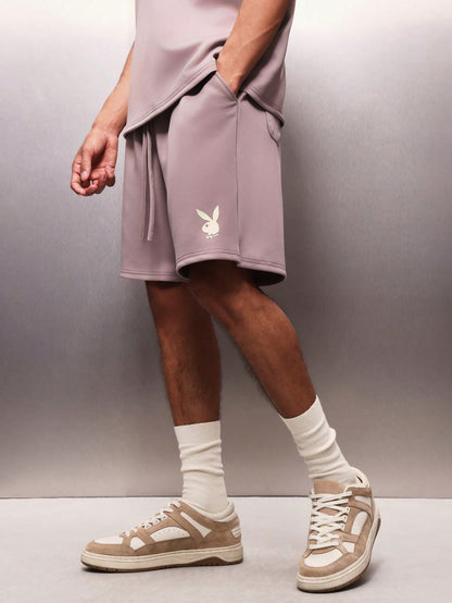 PLAYBOY X SUMWON Oversized T-Shirt & Shorts Set