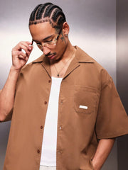 PLAYBOY X SUMWON Men’s Cropped Reviere Collar Shirt