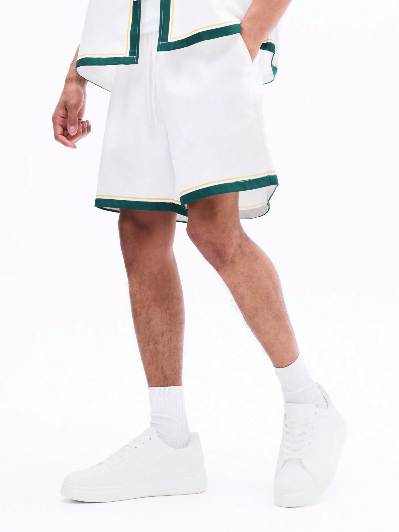 Capri Italia Scenic Summer Shirt and Shorts Set