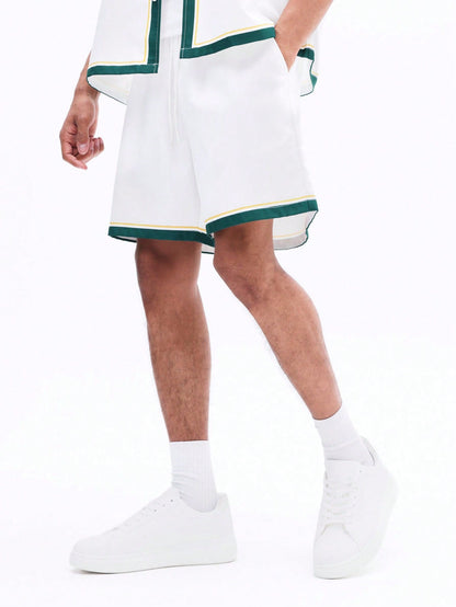 Capri Italia Scenic Summer Shirt and Shorts Set