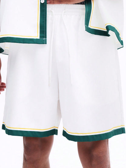 Capri Italia Scenic Summer Shirt and Shorts Set