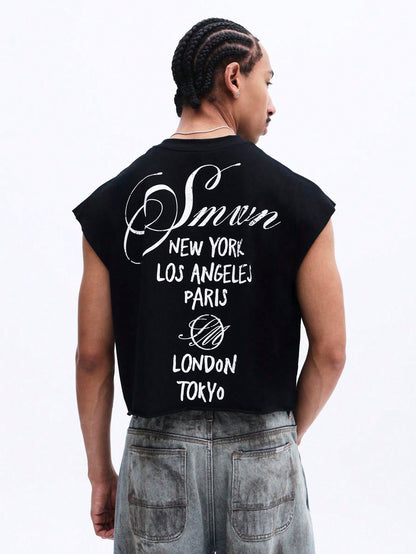 Men's City Graphic Travel Tank Top