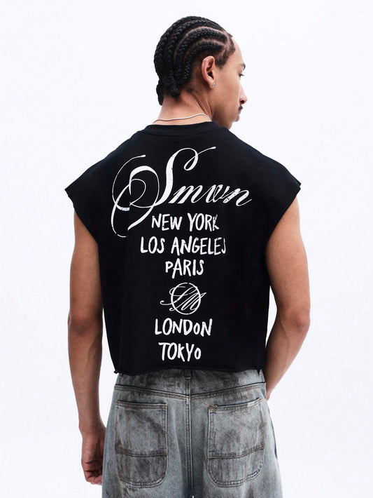 Men's City Graphic Travel Tank Top