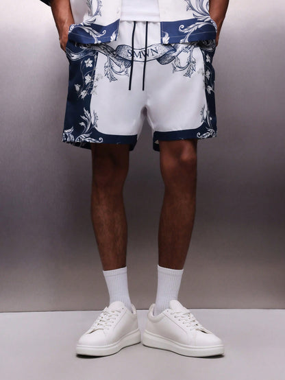 Men's Ornate Baroque Resort Shorts