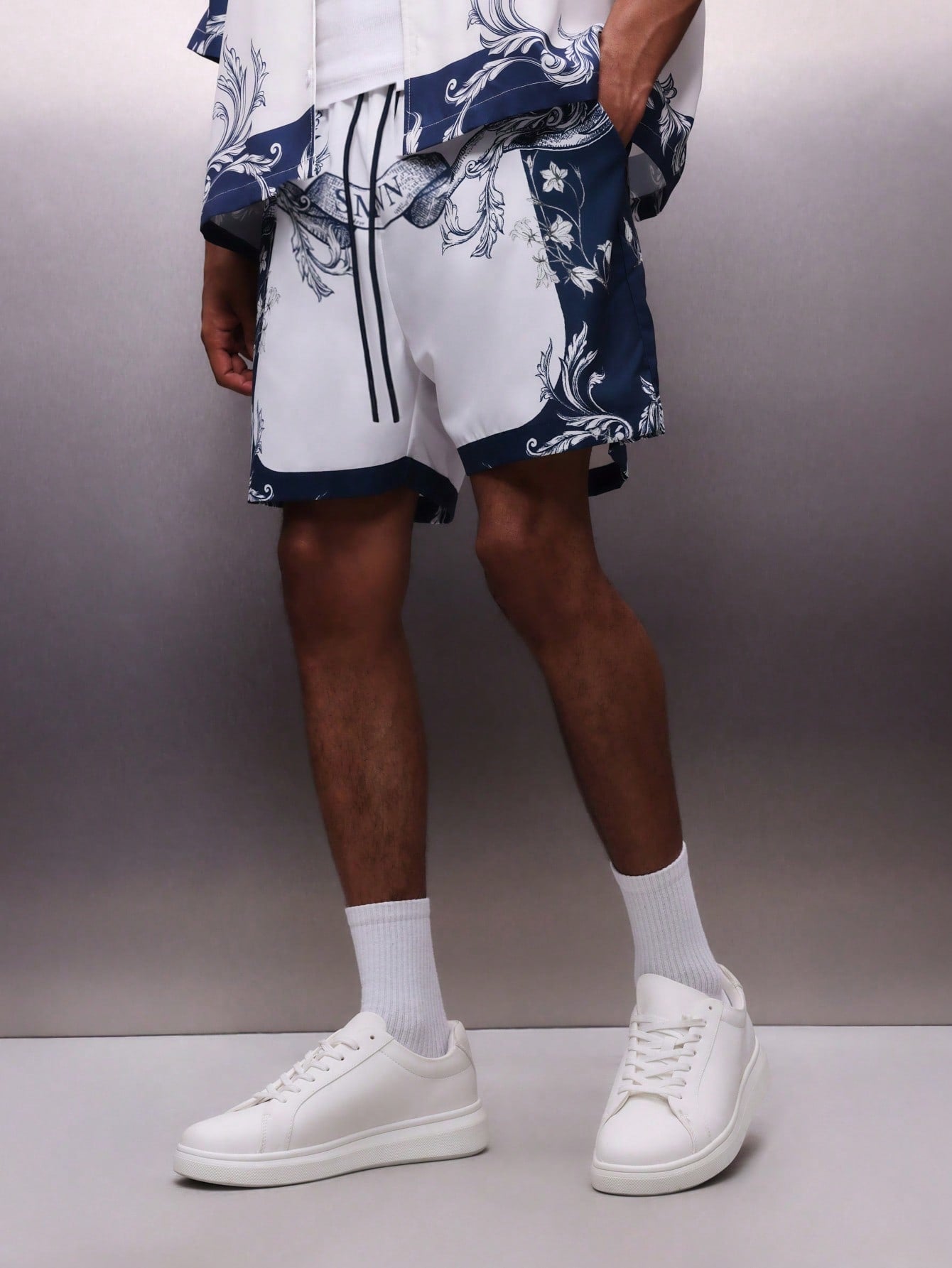 Men's Ornate Baroque Resort Shorts