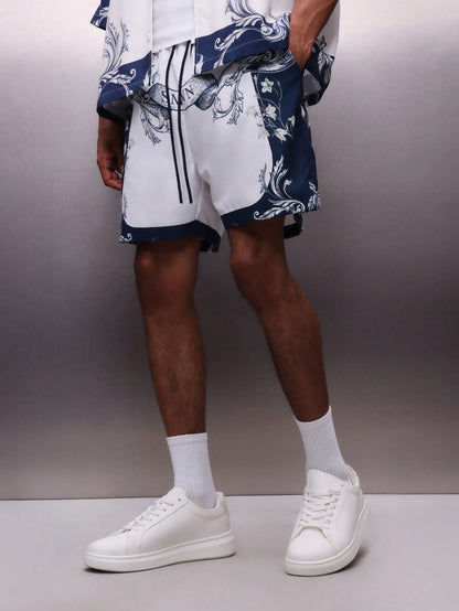 Men's Ornate Baroque Resort Shorts