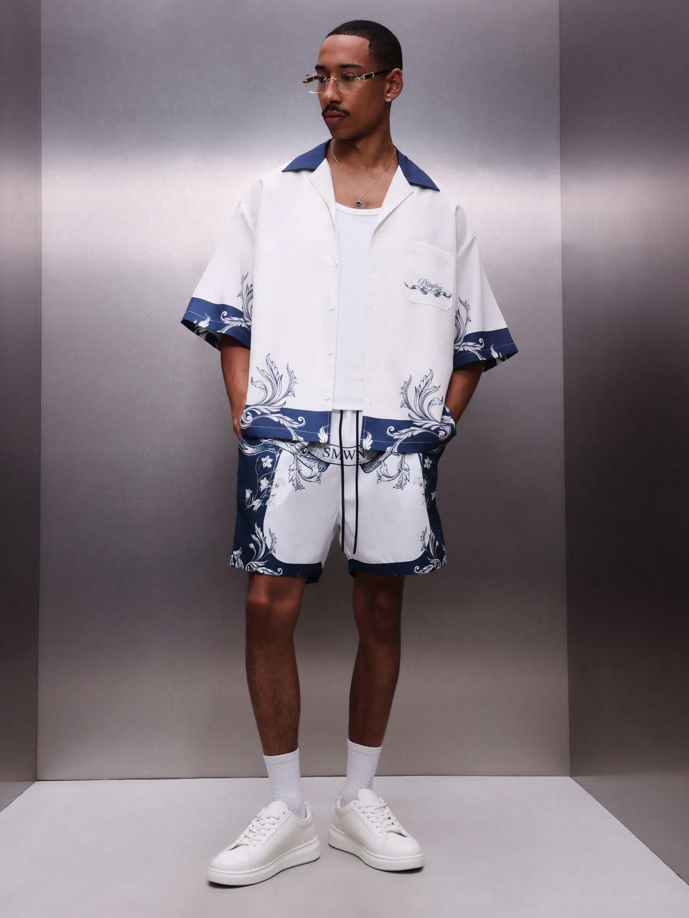 Men's Ornate Baroque Resort Shorts
