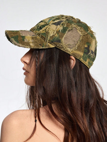 Goth Women Embroidered Hip-Hop Baseball Cap