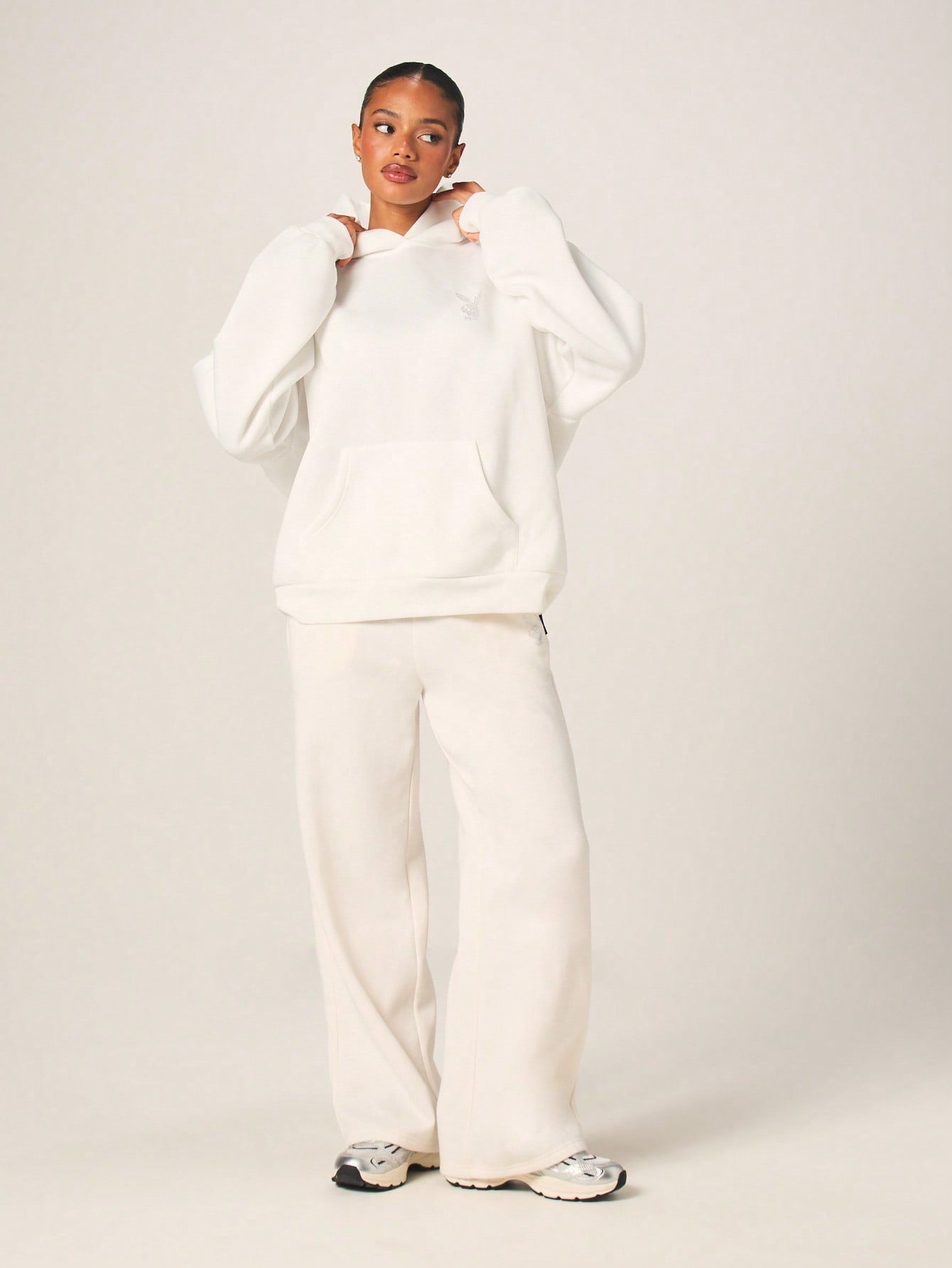 Rhinestone Bunny Hoodie
