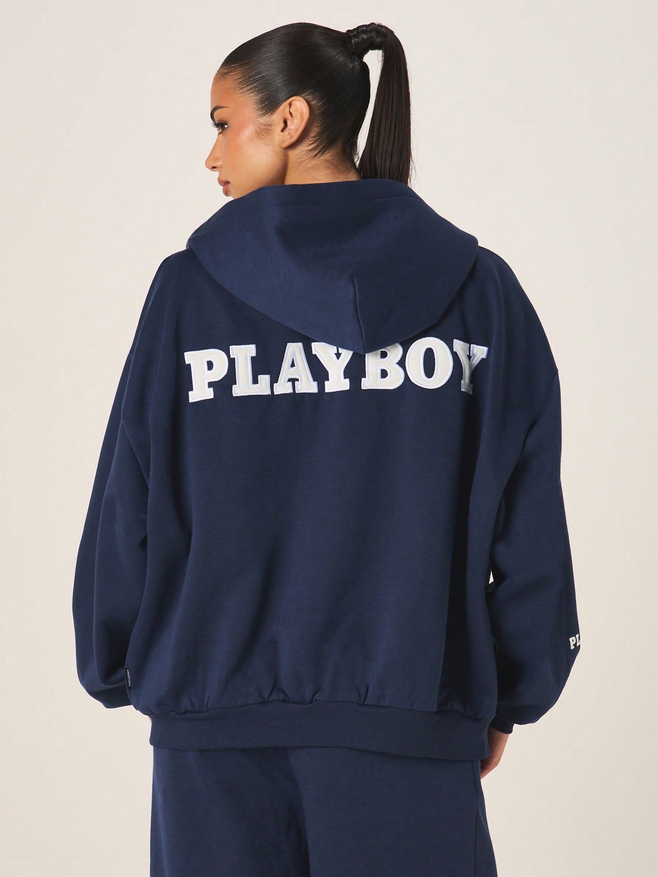 Playboy Full Zip Graphic Hoodie