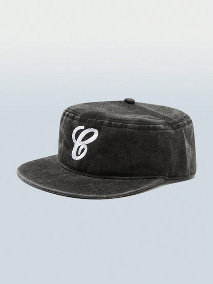 Unisex Leopard G-Letter Embroidered Baseball Cap