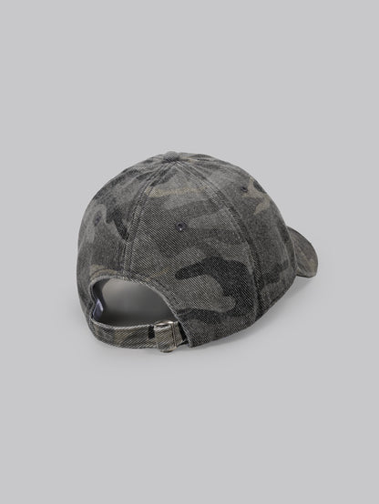 Retro Camo Cross Embroidery Unisex Baseball Cap