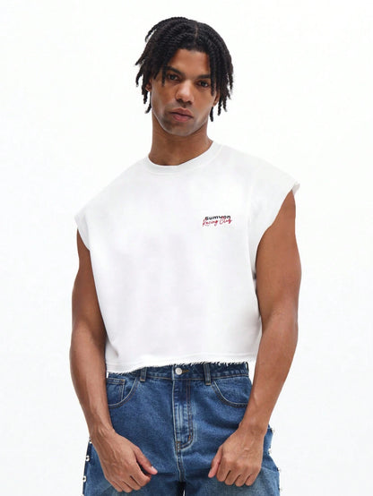 Men's Monaco Racing Graphic Crop Tank