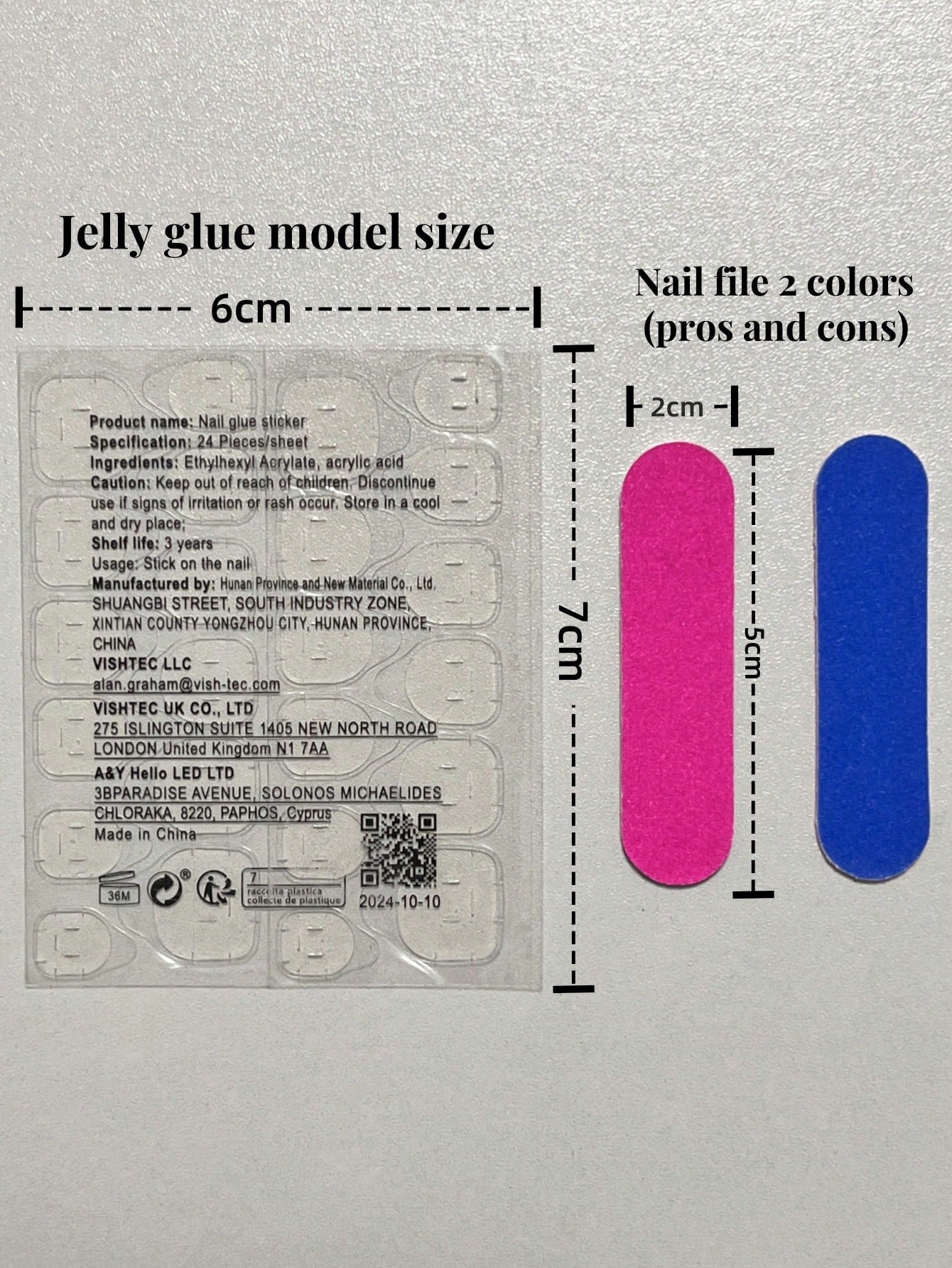 Hawaii Ocean 3D Handmade Nail Art Set