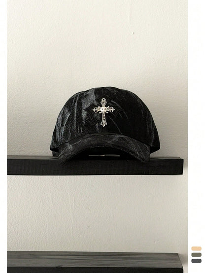 Vintage Distressed Camo Embroidered Baseball Cap