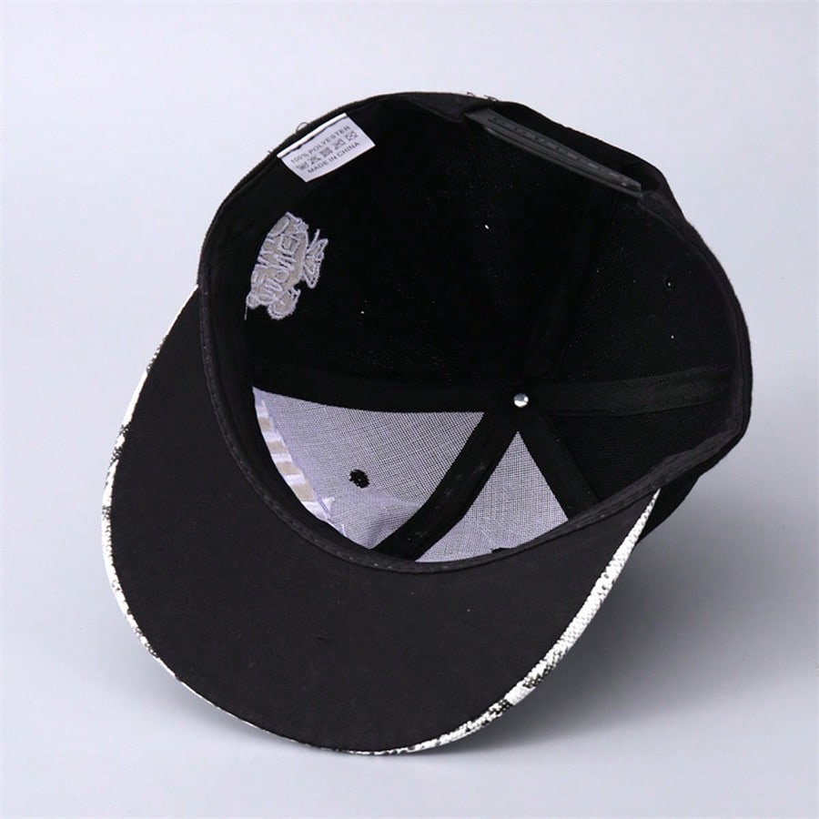 Korean Compton Hip Hop Flat Brim Camouflage Baseball Cap