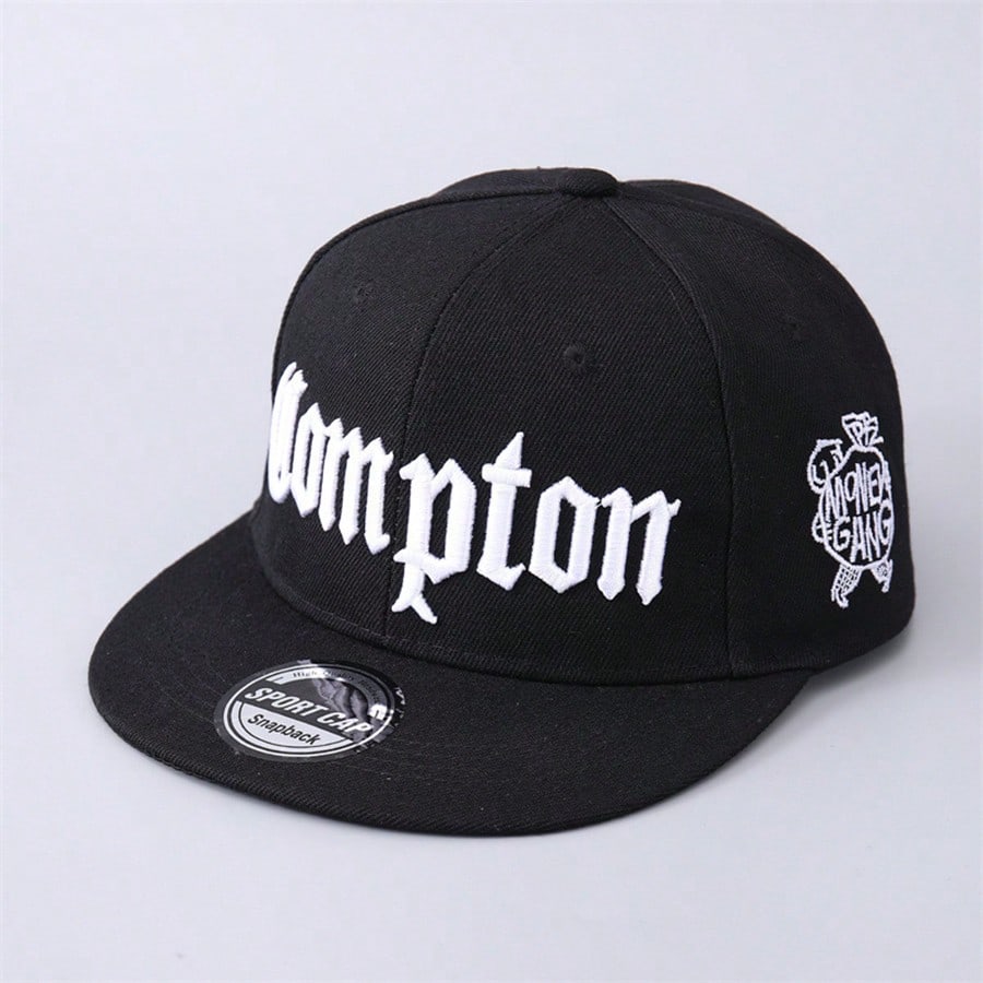 Korean Compton Hip Hop Flat Brim Camouflage Baseball Cap