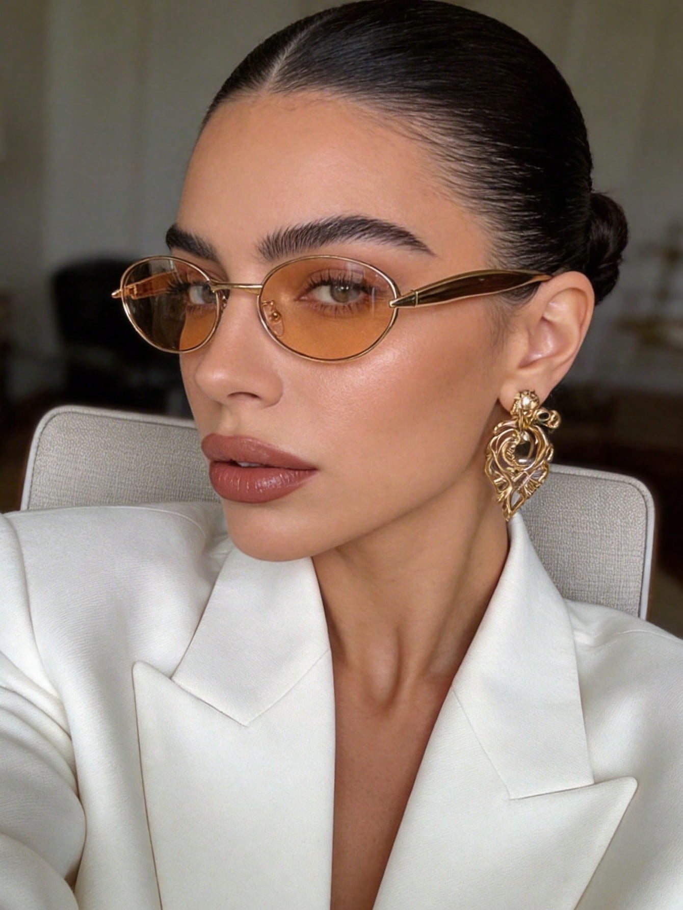 Small Frame Retro Streetwear Fashion Glasses