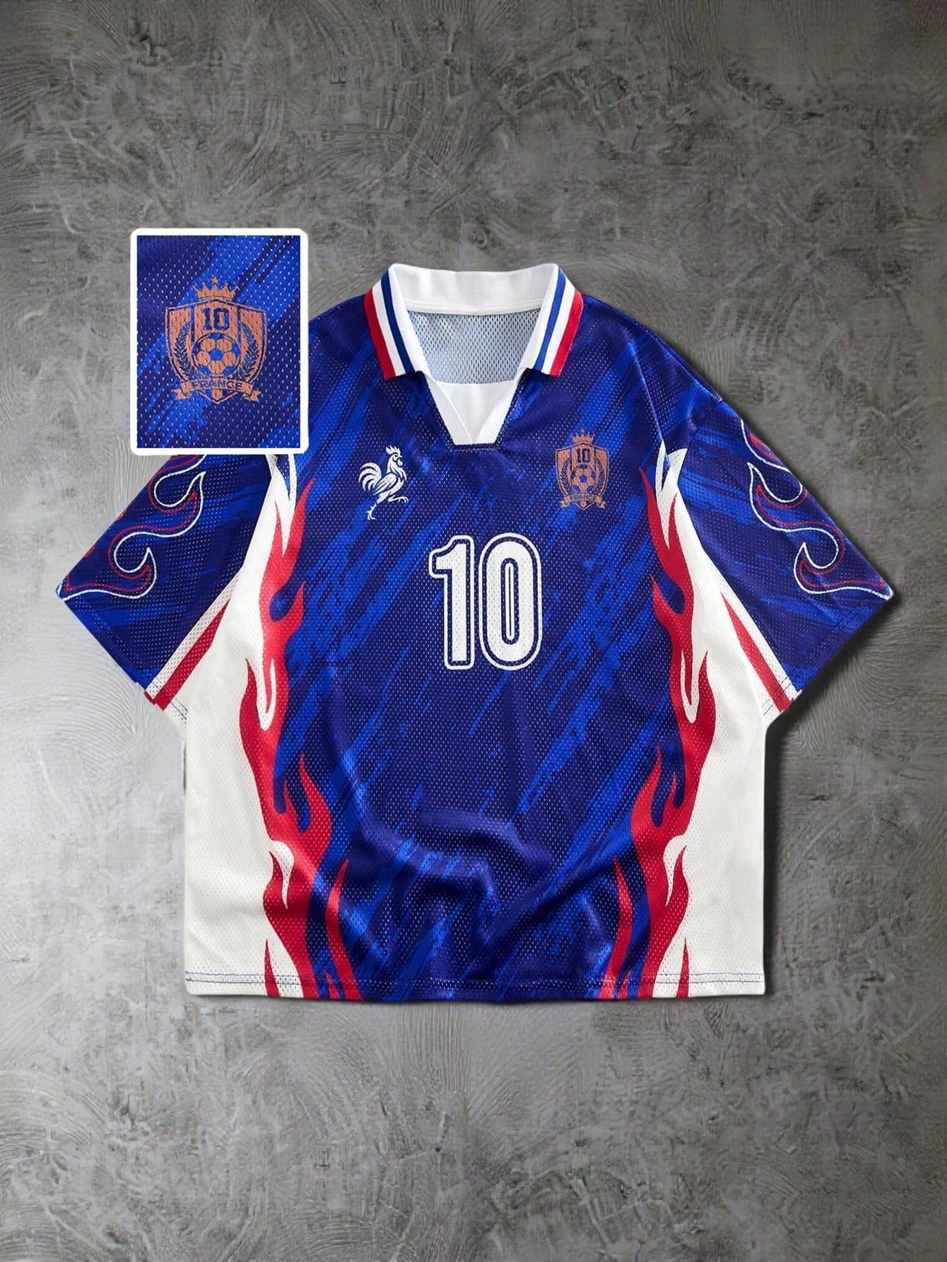 World Cup France Print Short Sleeve Tee
