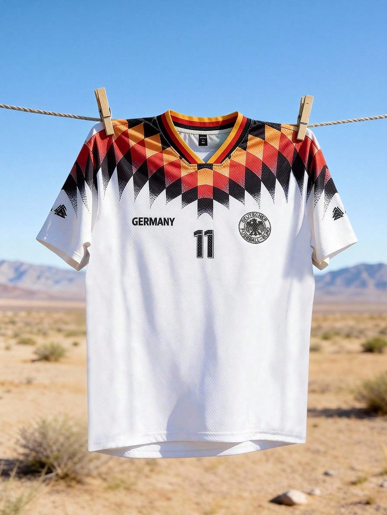 Men's World Cup Germany V-Neck Tee