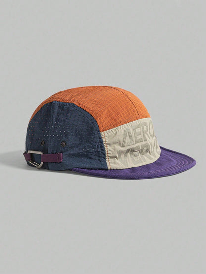 Retro 5-Panel Colorblock Lightweight Baseball Cap
