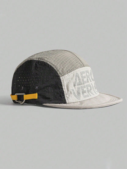 Retro 5-Panel Colorblock Lightweight Baseball Cap