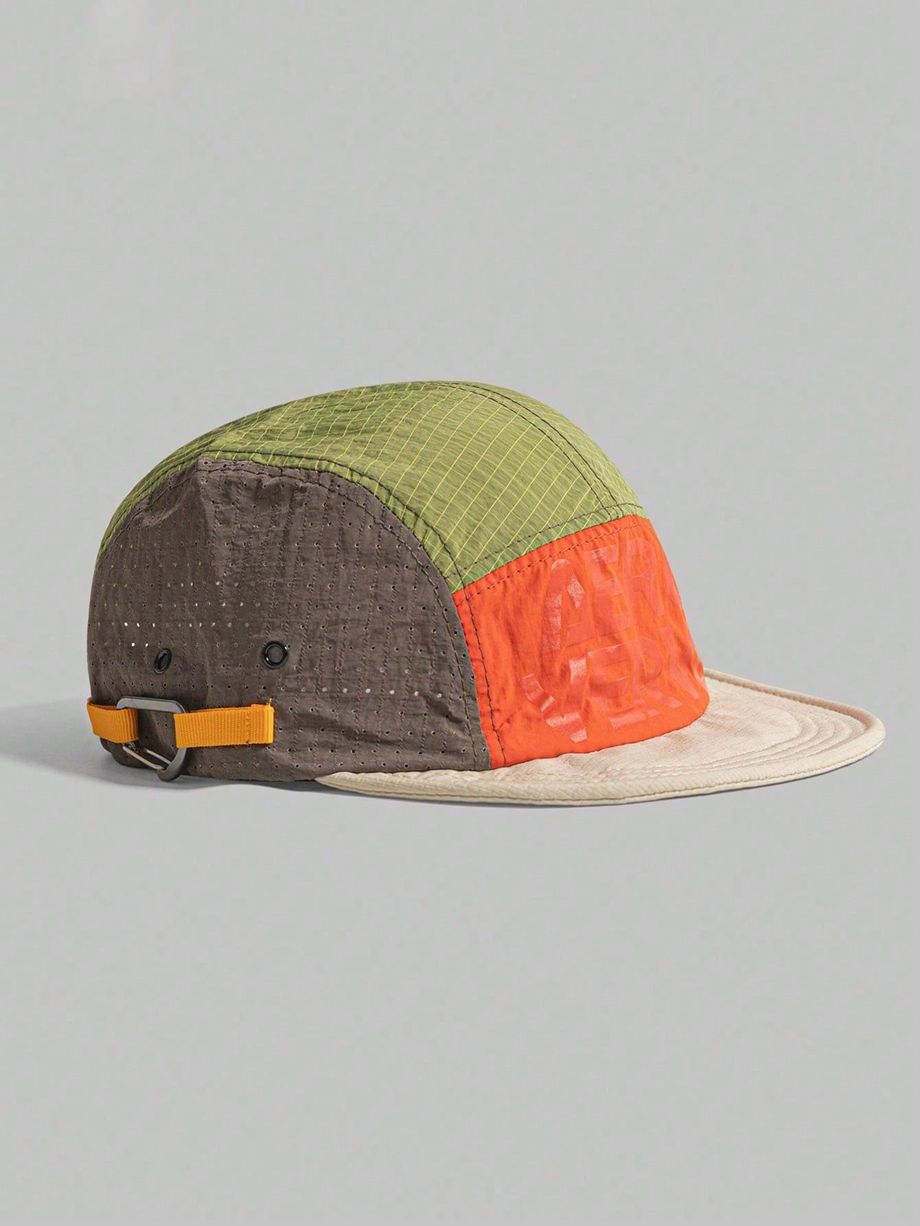 Retro 5-Panel Colorblock Lightweight Baseball Cap