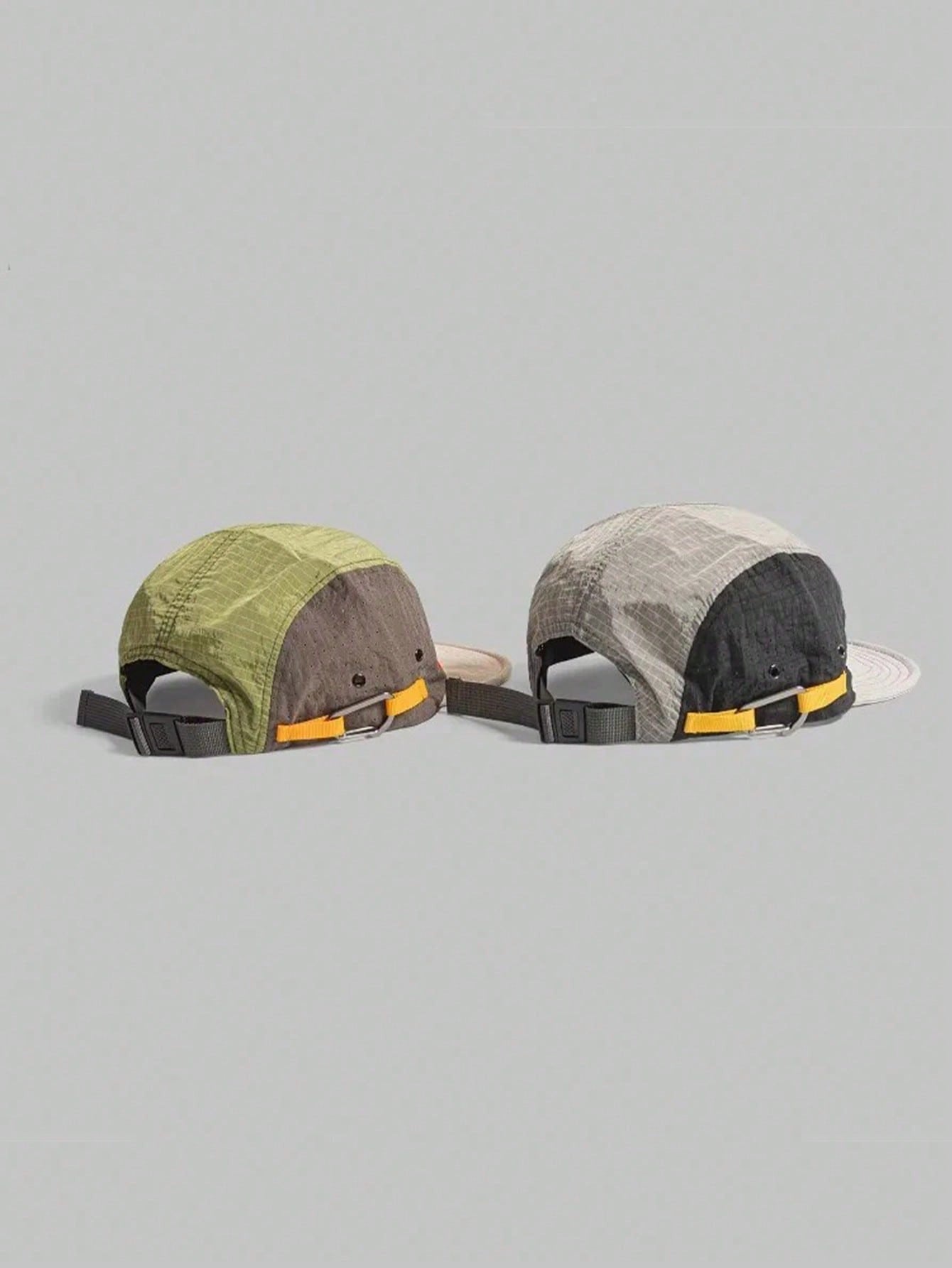 Retro 5-Panel Colorblock Lightweight Baseball Cap
