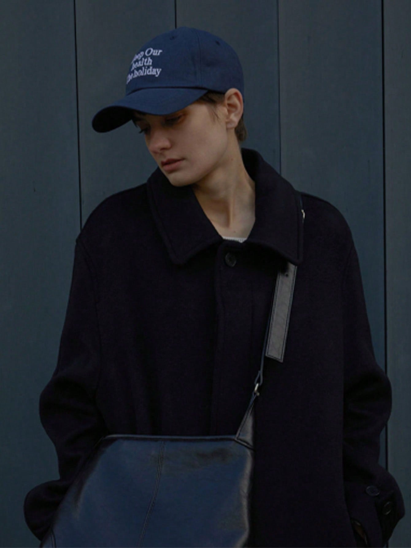 Korean Soft Top Letter Embroidered Baseball Cap
