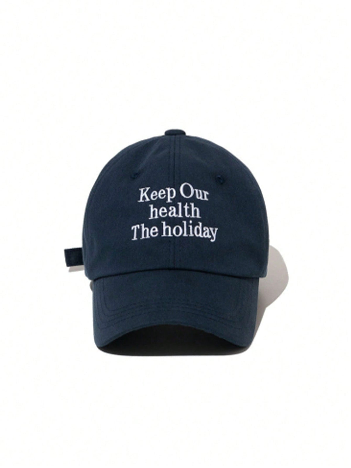 Korean Soft Top Letter Embroidered Baseball Cap