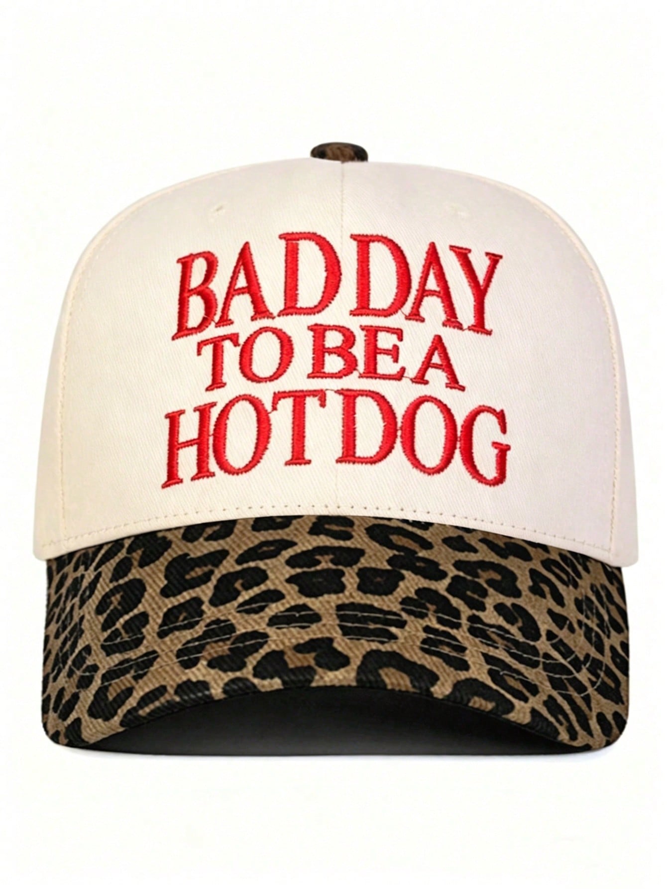 Embroidered Slogan Trucker Hat & Baseball Cap
