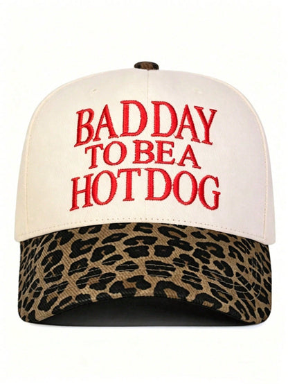 Embroidered Slogan Trucker Hat & Baseball Cap