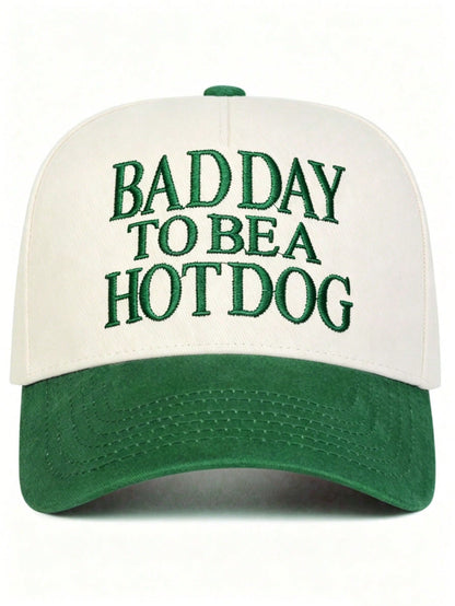 Embroidered Slogan Trucker Hat & Baseball Cap