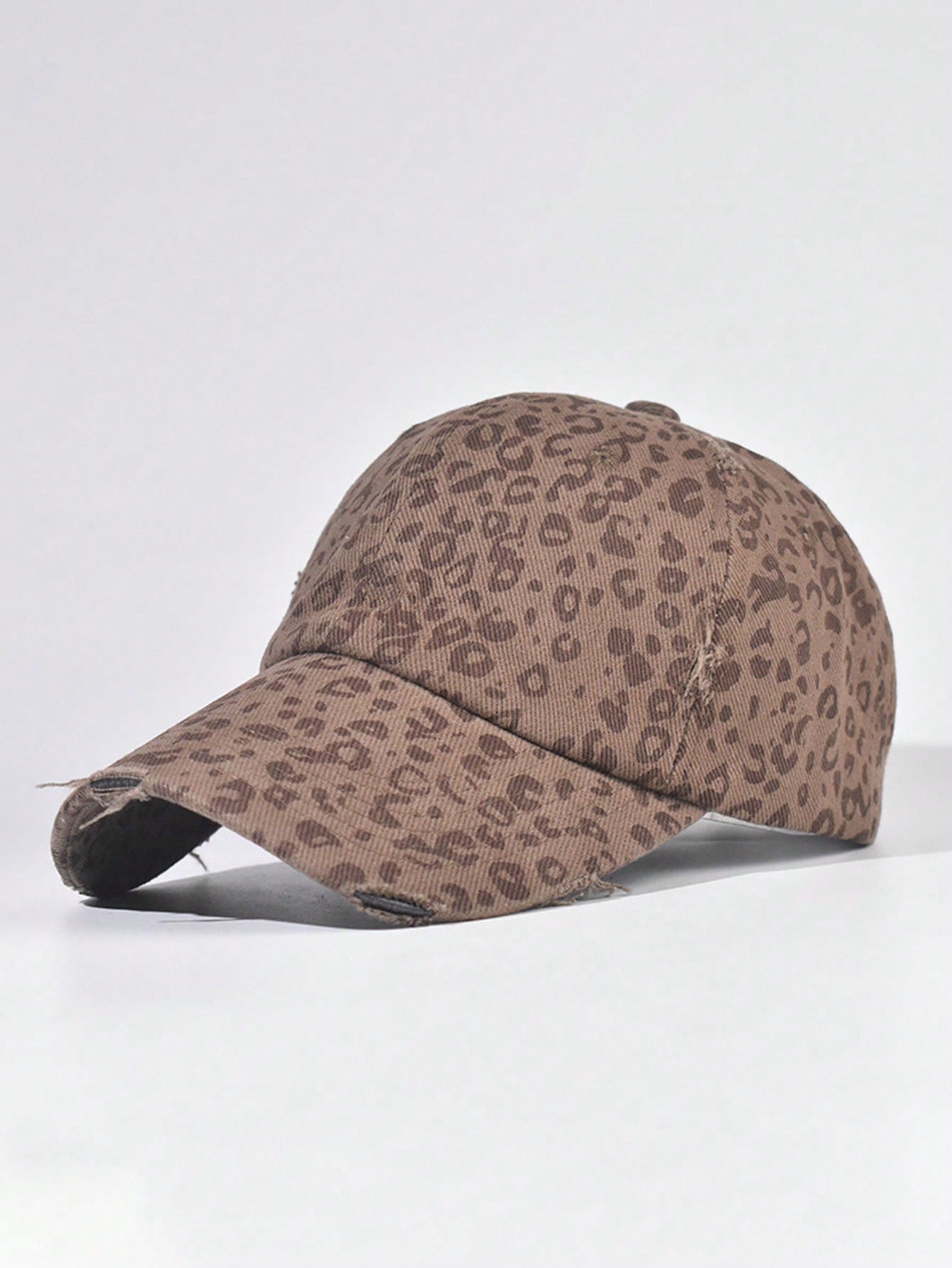 Retro Leopard Print Unisex Baseball Cap Snapback Hat