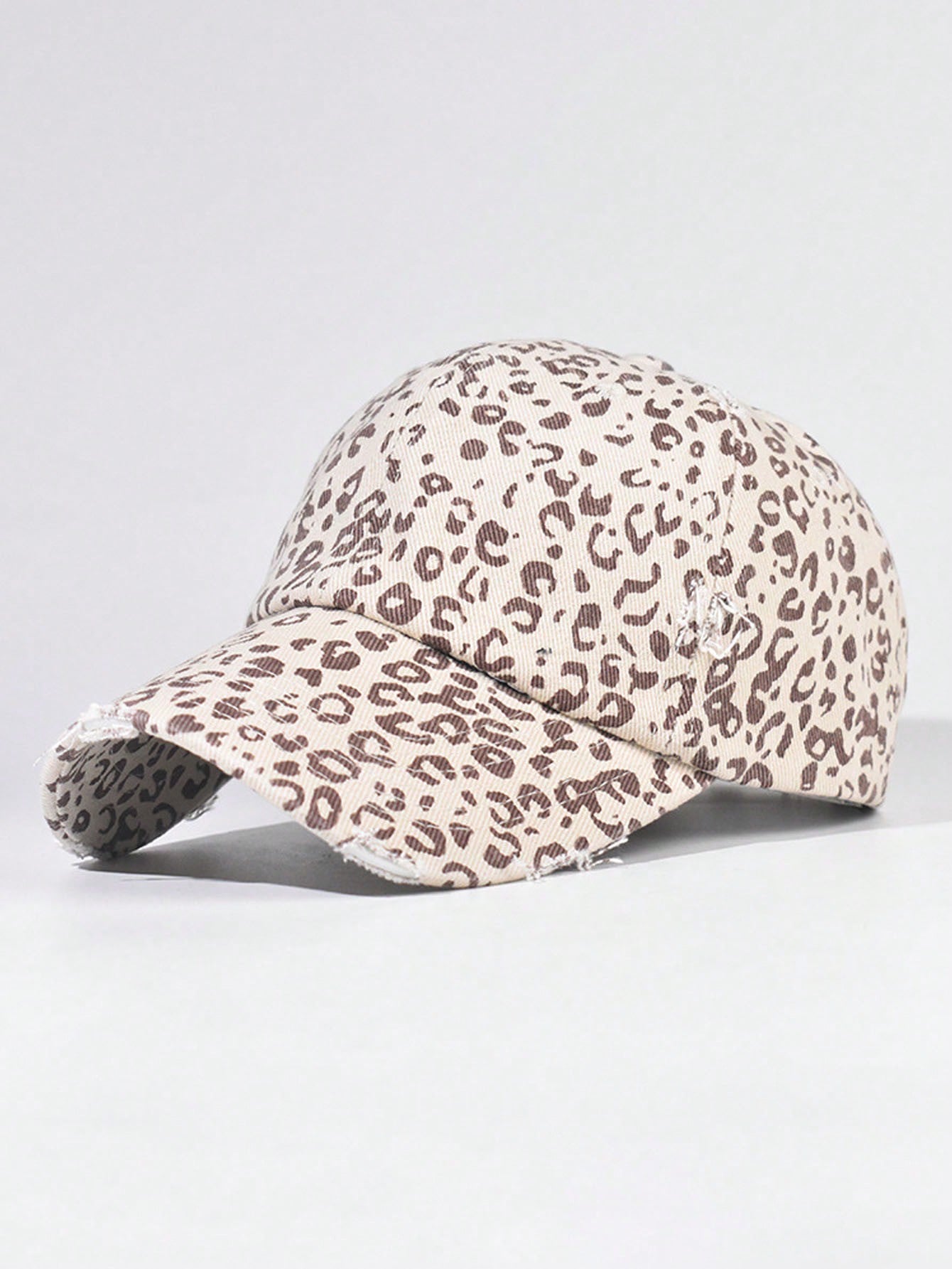 Retro Leopard Print Unisex Baseball Cap Snapback Hat