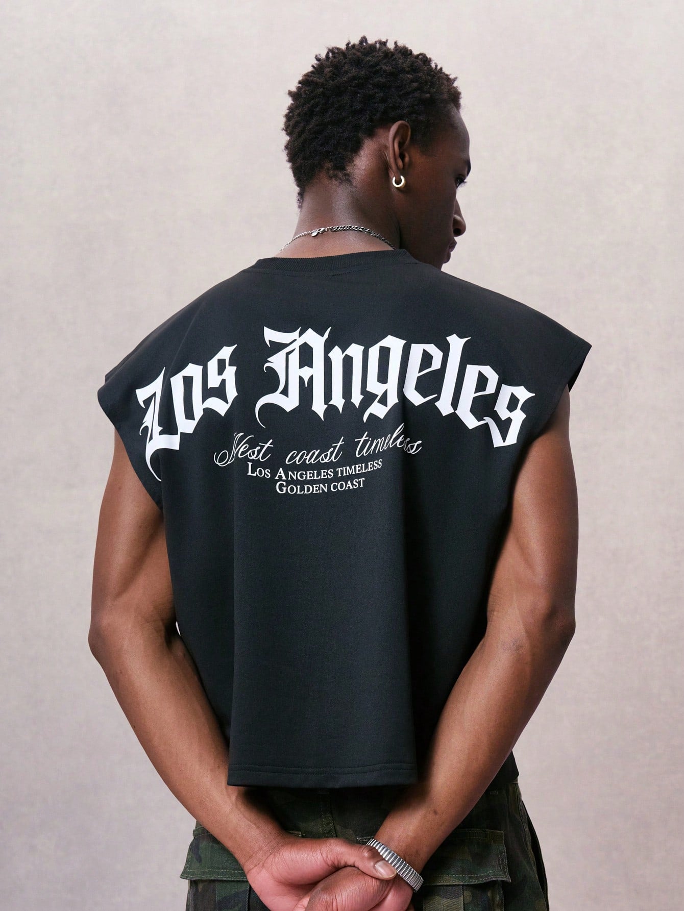 Men's Los Angeles Graphic Boxy Tank Top