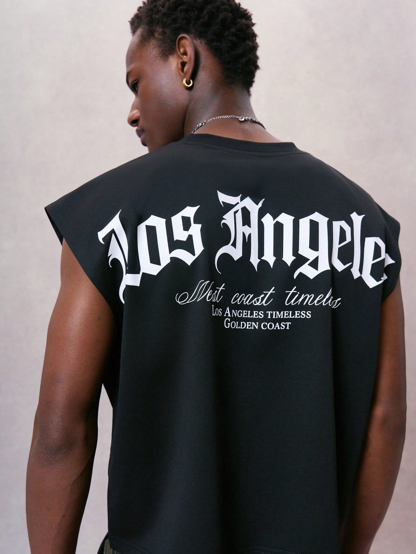 Men's Los Angeles Graphic Boxy Tank Top