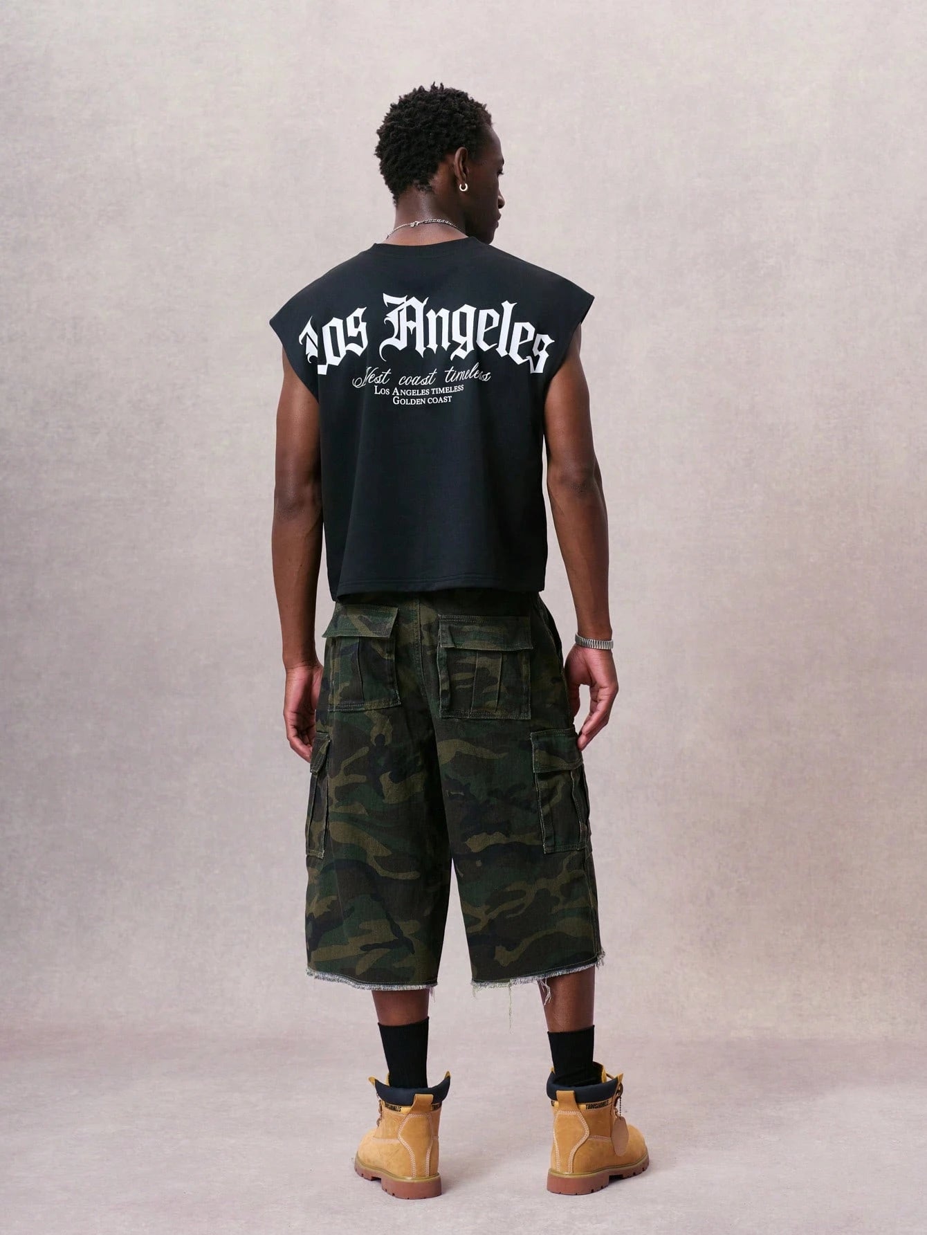 Men's Los Angeles Graphic Boxy Tank Top