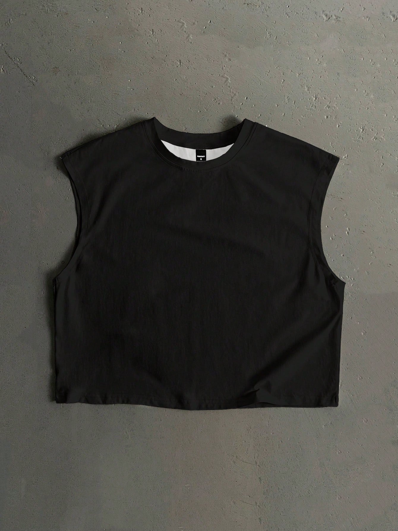 Retro Blurry Dot Slogan Tank Top
